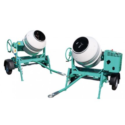 IMER - Bétonniere sans couronne tractables professionnelle syntesi S350R - cuve: 345 litres