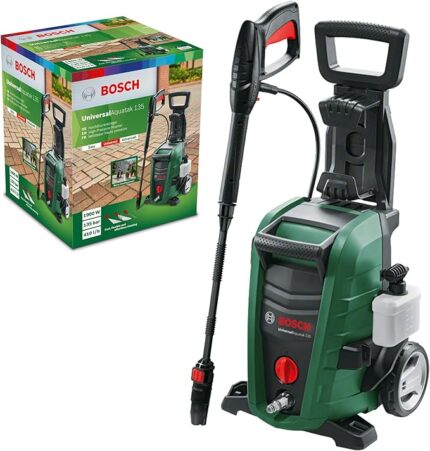 Bosch Nettoyeur Haute-Pression UniversalAquatak 135 (1 900 Watt, Pression : 135 Bar, débit Maxi : 410 l/h, Emballage Carton)